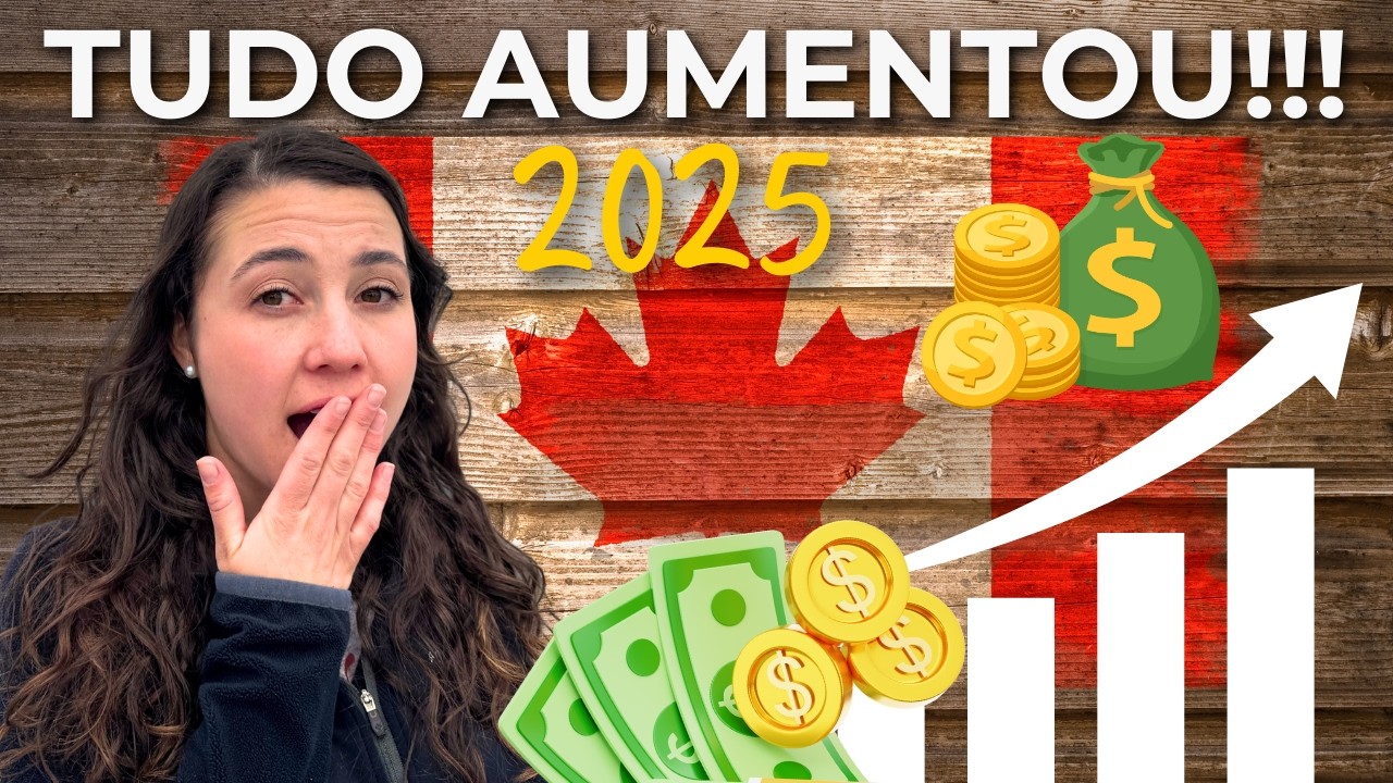 Custo de vida no CANADÁ atualizado | Quanto Realmente Gastamos por Mês ?