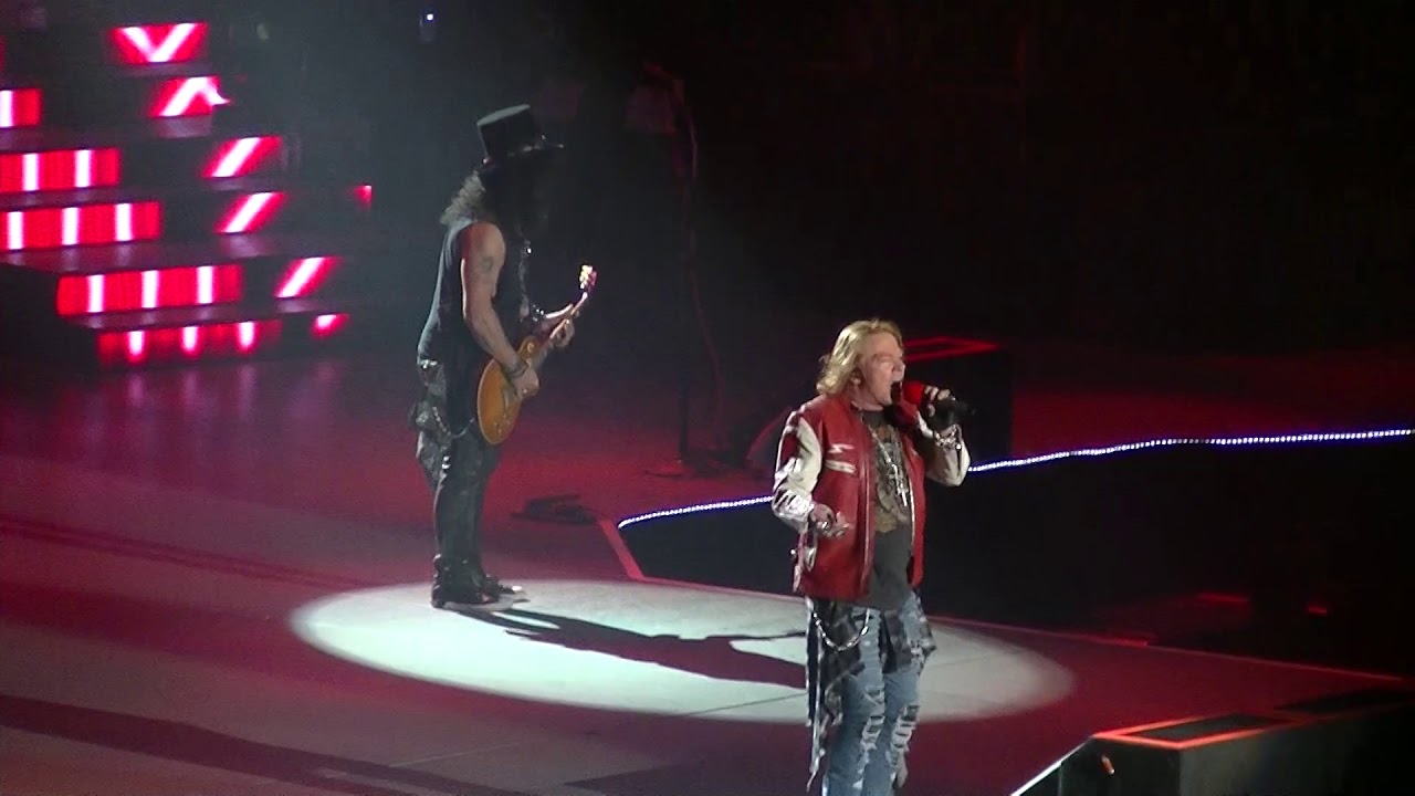 GUNS N' ROSES - ITS SO EASY - "LIVE" THE FORUM L.A 11-25-2017