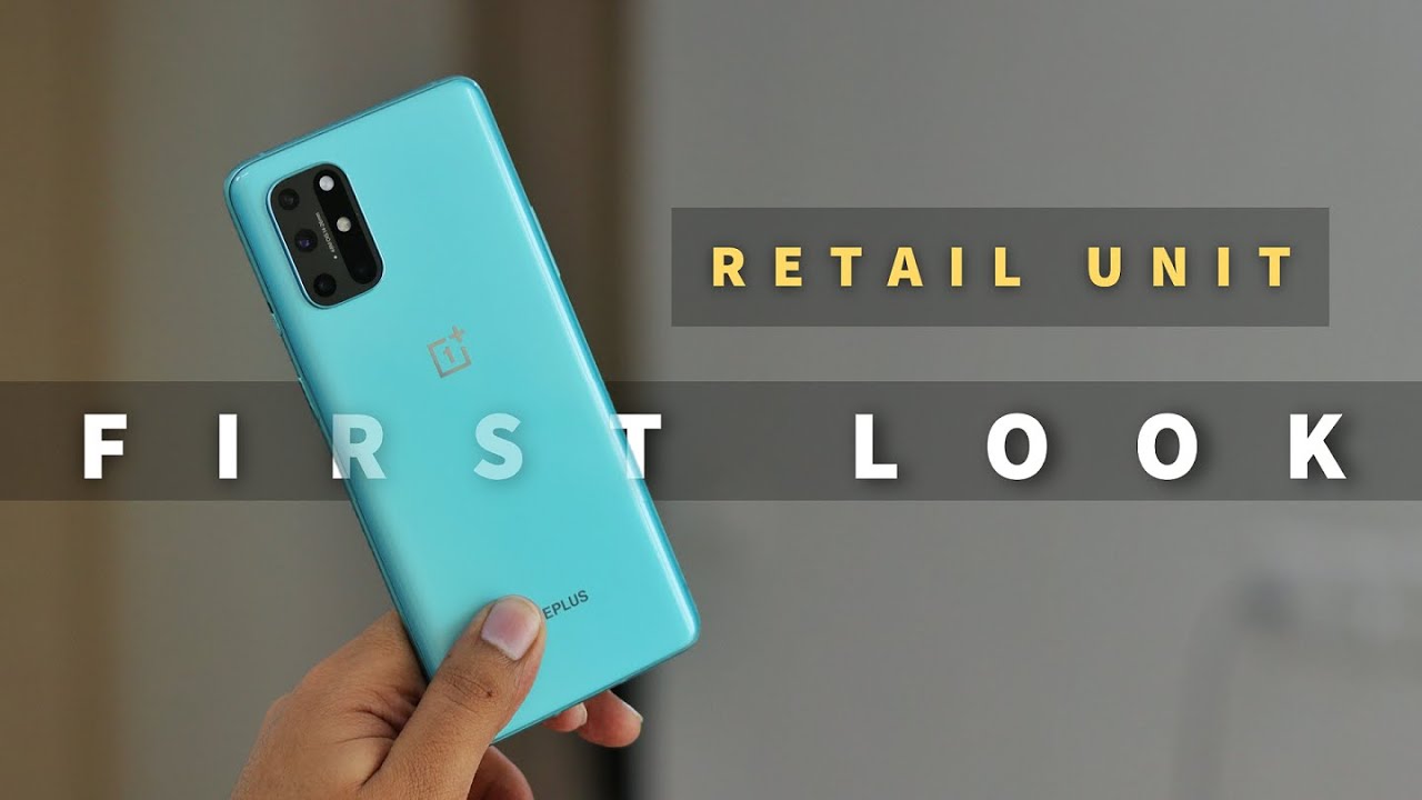 OnePlus 8T | First Look [Retail Unit] | Camera Samples | PUBG Gameplay - TechRJ