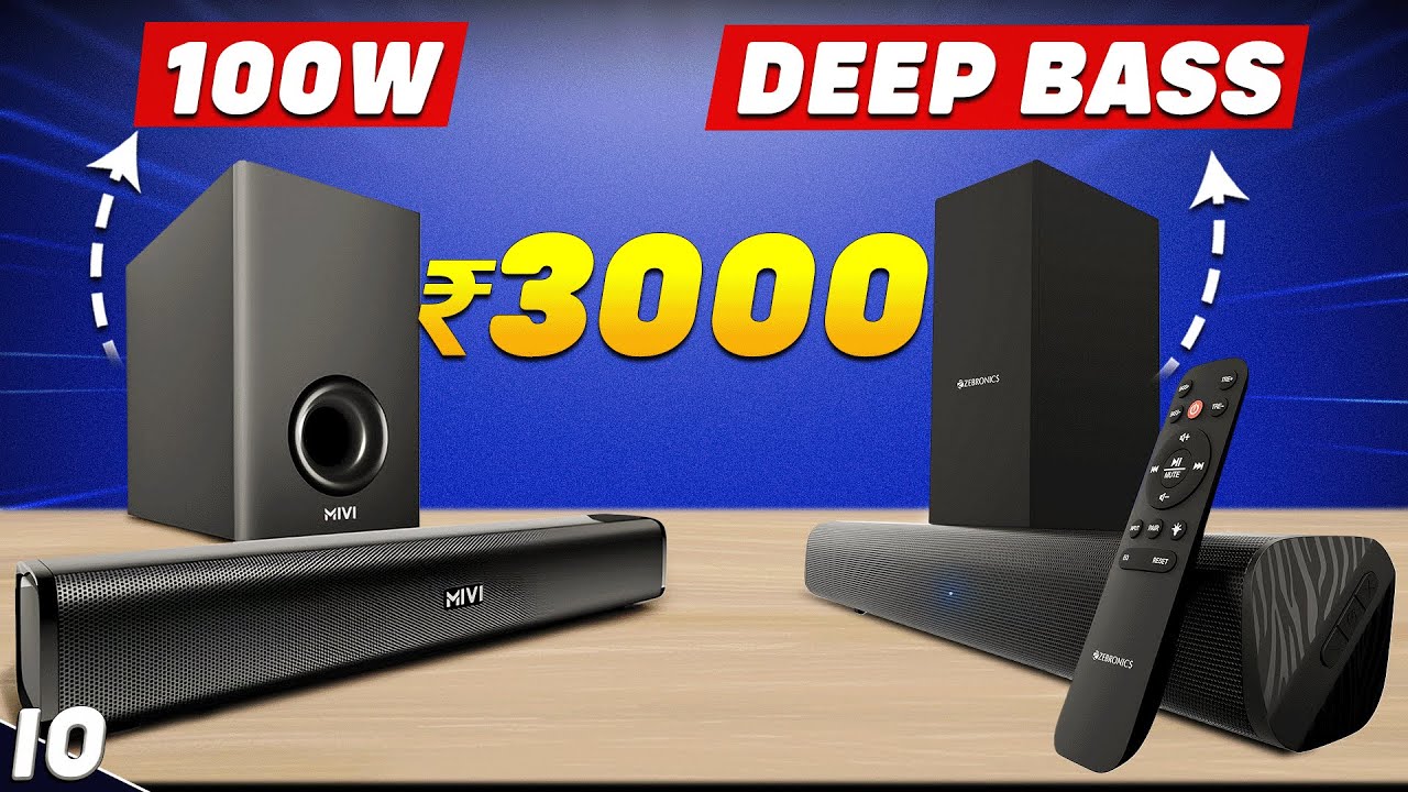 Best BUDGET Soundbars🔥Best Soundbar under 3000 in 2026🔥Dolby Atmos & High Bass (2026)