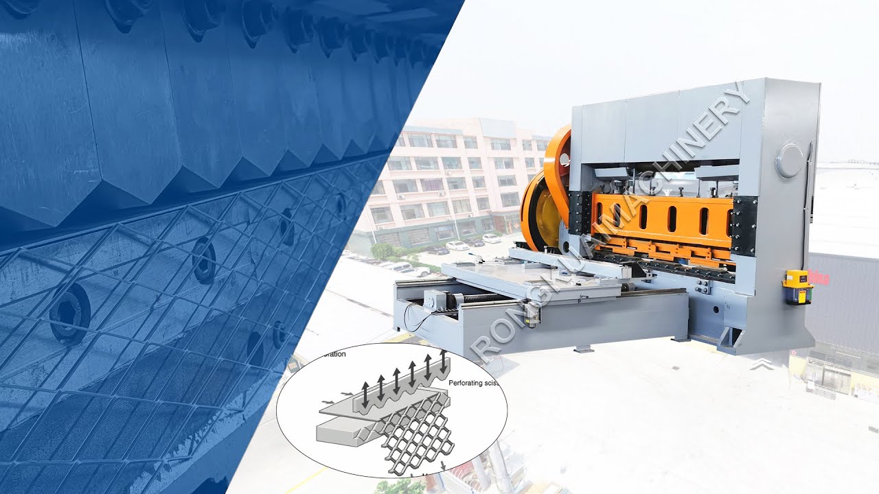 Expanded Metal Mesh Making Machine | 160T