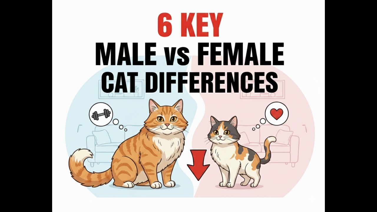 MALE VS FEMALE Cats - Can You Tell The Difference? 
