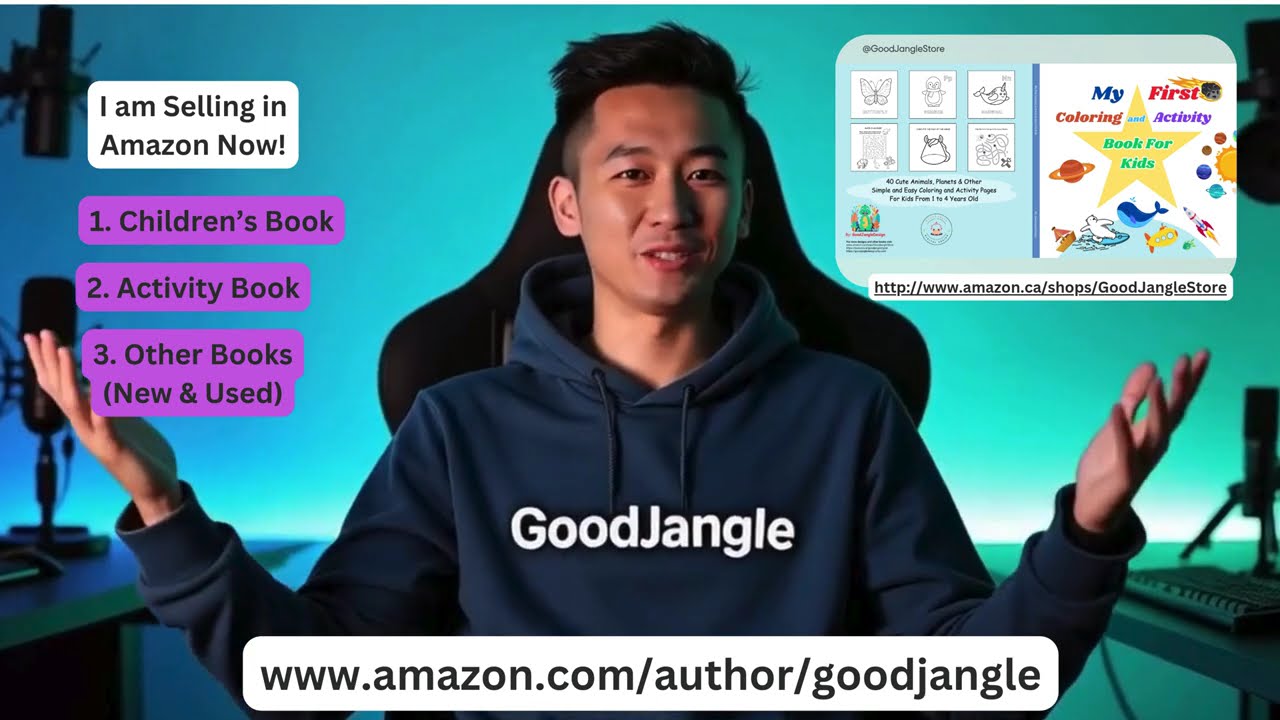 Amazon KDP + Amazon Selling My Journey Begins