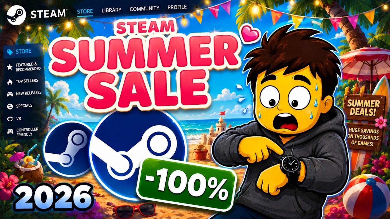 25 Best Steam Games on Summer Sale Up to -100% OFF Right Now! 🔥