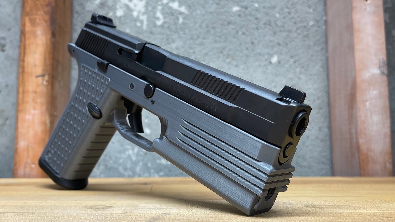 “Auto 40” Robocop Inspired 3D Printed FNS-40 Introduction