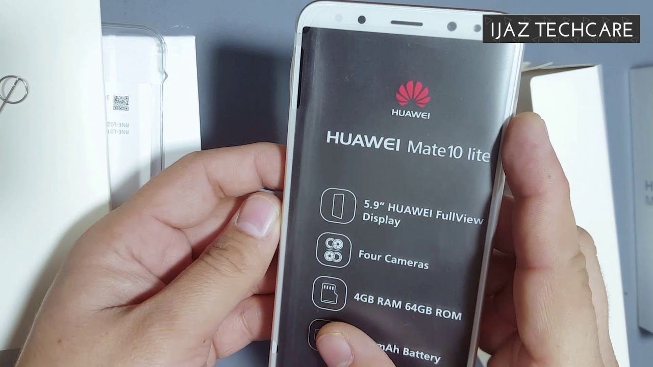 Huawei Mate 10 Lite unboxing And First Look Hindi Urdu