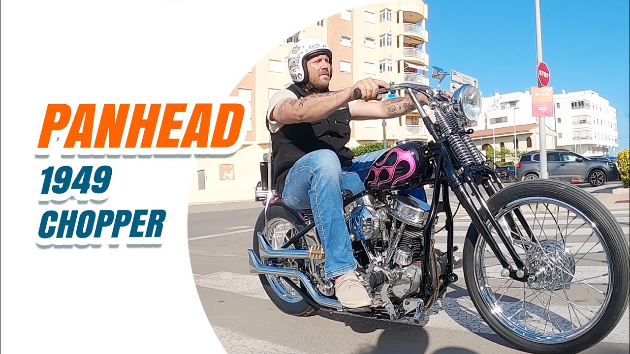 Espectacular PANHEAD de 1949 👉Chopper🔥