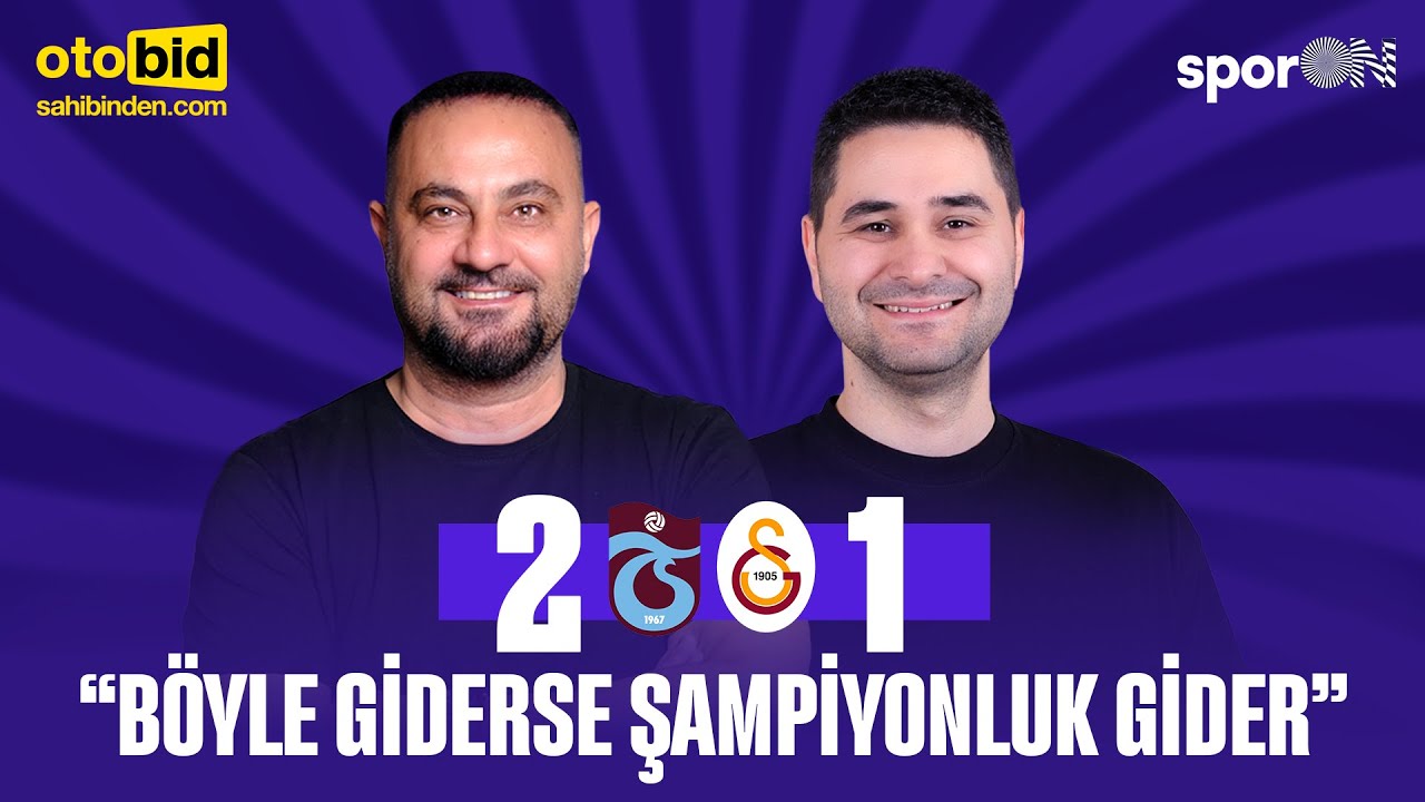 🚨CANLI | Trabzonspor - Galatasaray Ma&ccedil; Sonu | Hasan Şaş ve Kutlu Akpınar