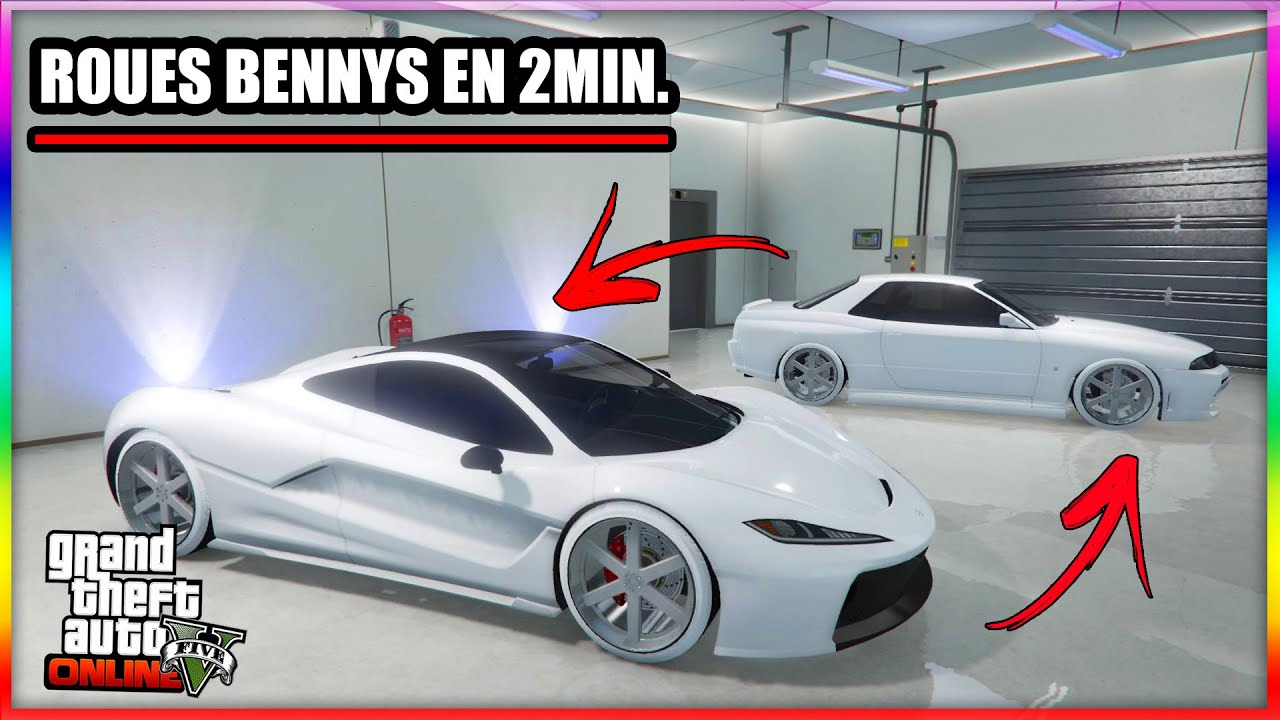 COMMENT AVOIR LES ROUES BENNY'S SUR SES VÉHICULES SUR GTA V ONLINE EN 1.50