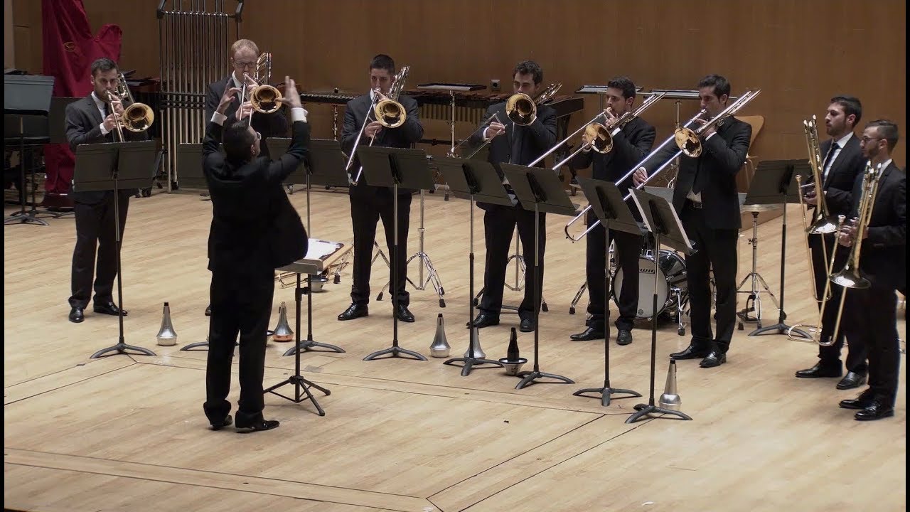 WHITE SANDS - NINETIES TROMBONE ENSEMBLE (BY RICARDO MOLLÁ) - Conducted by Dani Perpiñán
