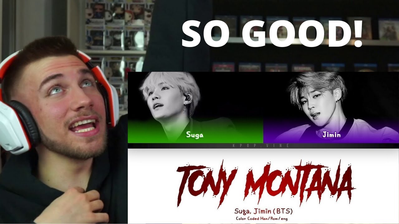 AGUST D | SUGA (ft. Jimin - BTS) - TONY MONTANA - Reaction