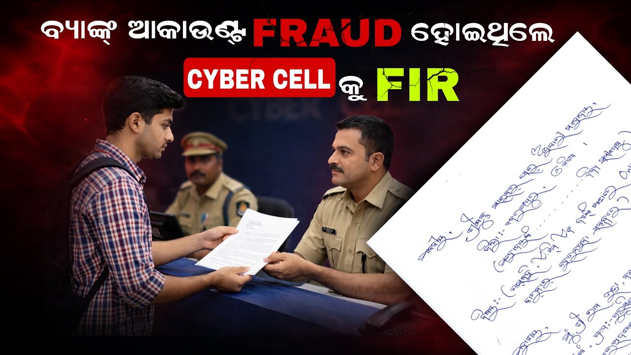 FIR To Cyber Cell Authorities For Bank Account Fraud || Complaint To Police ||