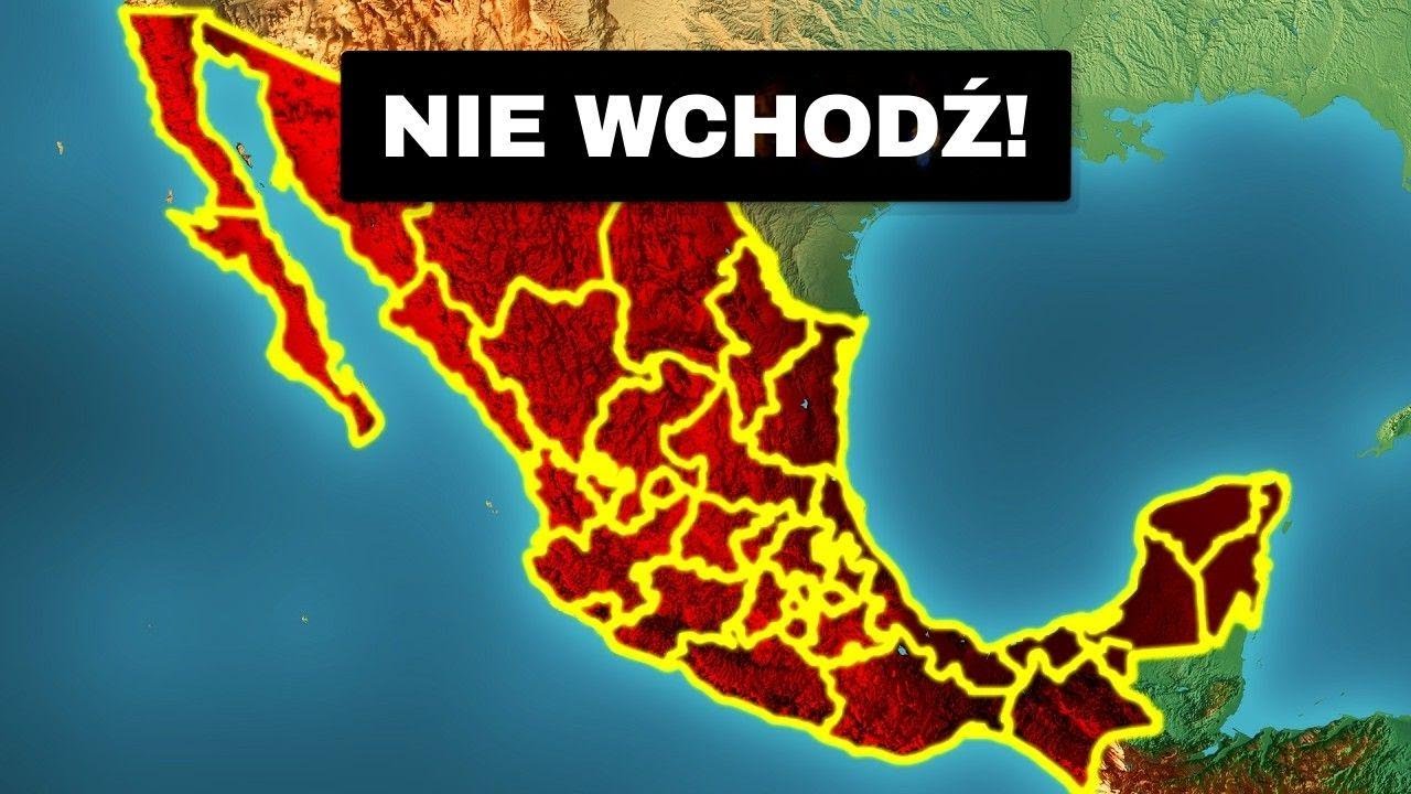 Szokująca mapa kartelu: kto kontroluje Meksyk?