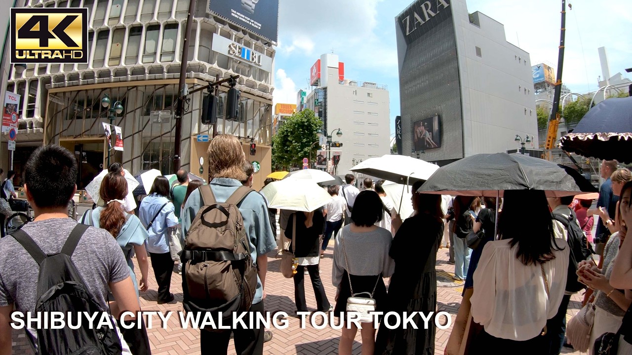 Walking around Shibuya Tokyo | Exploring the local Shibuya City Streets