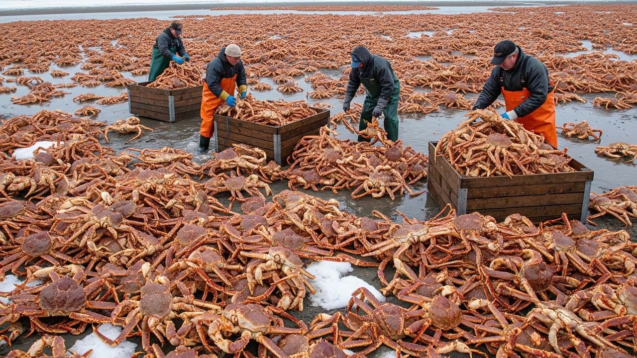 Milhões Em Jogo 💰 Como Pescadores Capturam Frutos Do Mar Caros