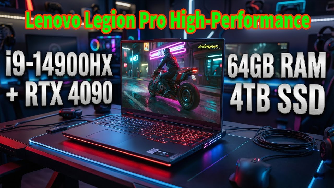 Lenovo Legion Pro BEAST i9 14900HX, RTX 4090, 64GB RAM: подробный обзор