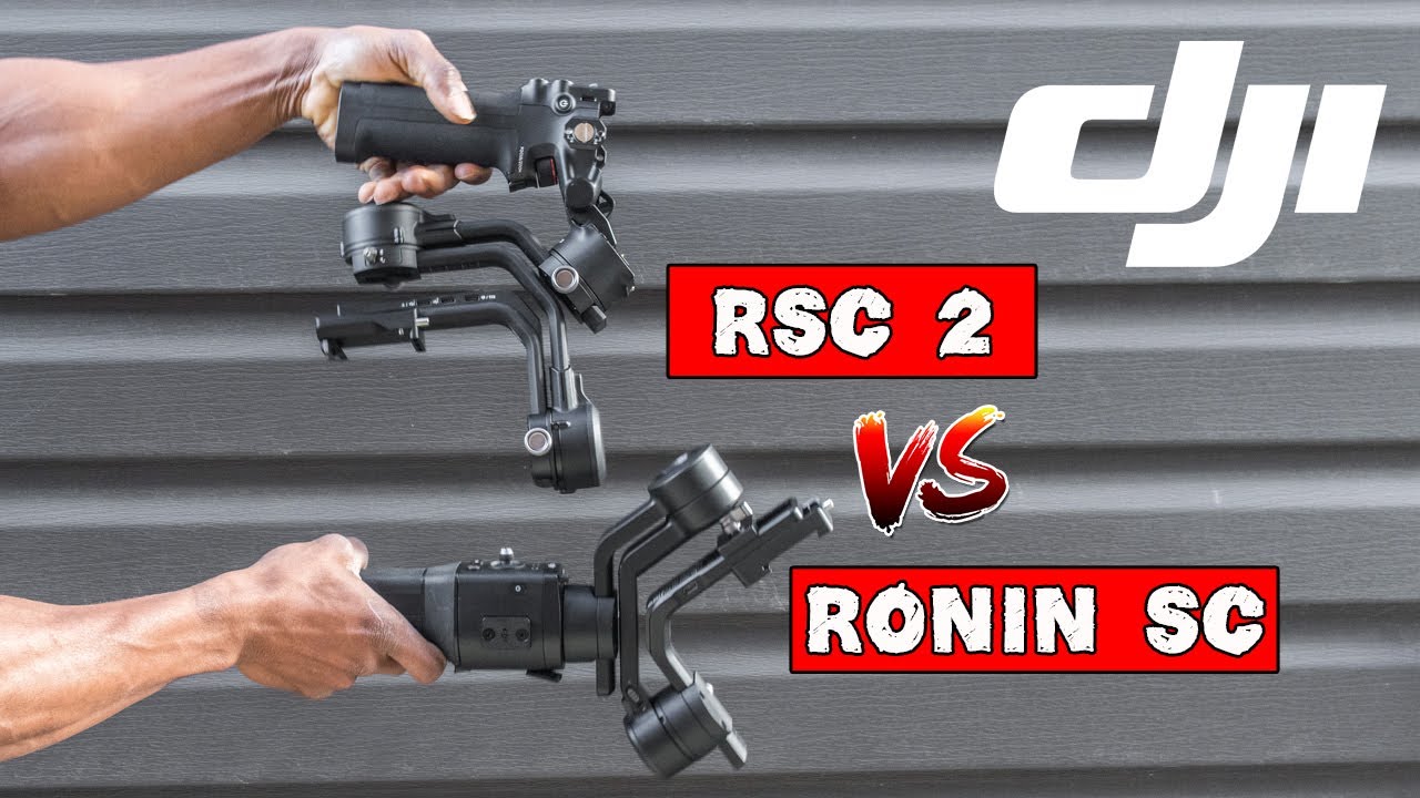 DJI RSC 2 and DJI Ronin SC Comparison