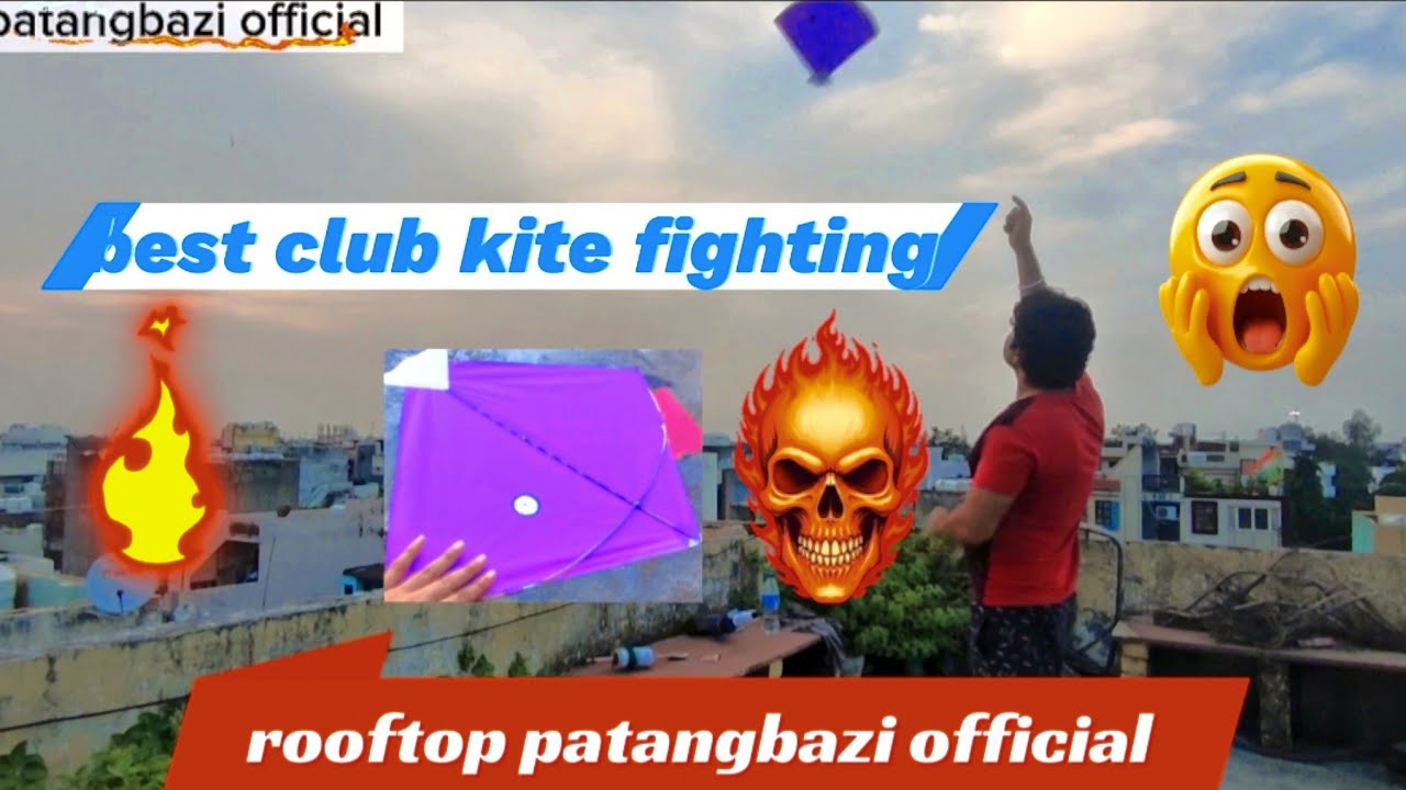 Rooftop पतंगबाजी 2025 | Best Kite Fighting Club Match 🪁 | पतंगे काटी & Kite Looting Fun