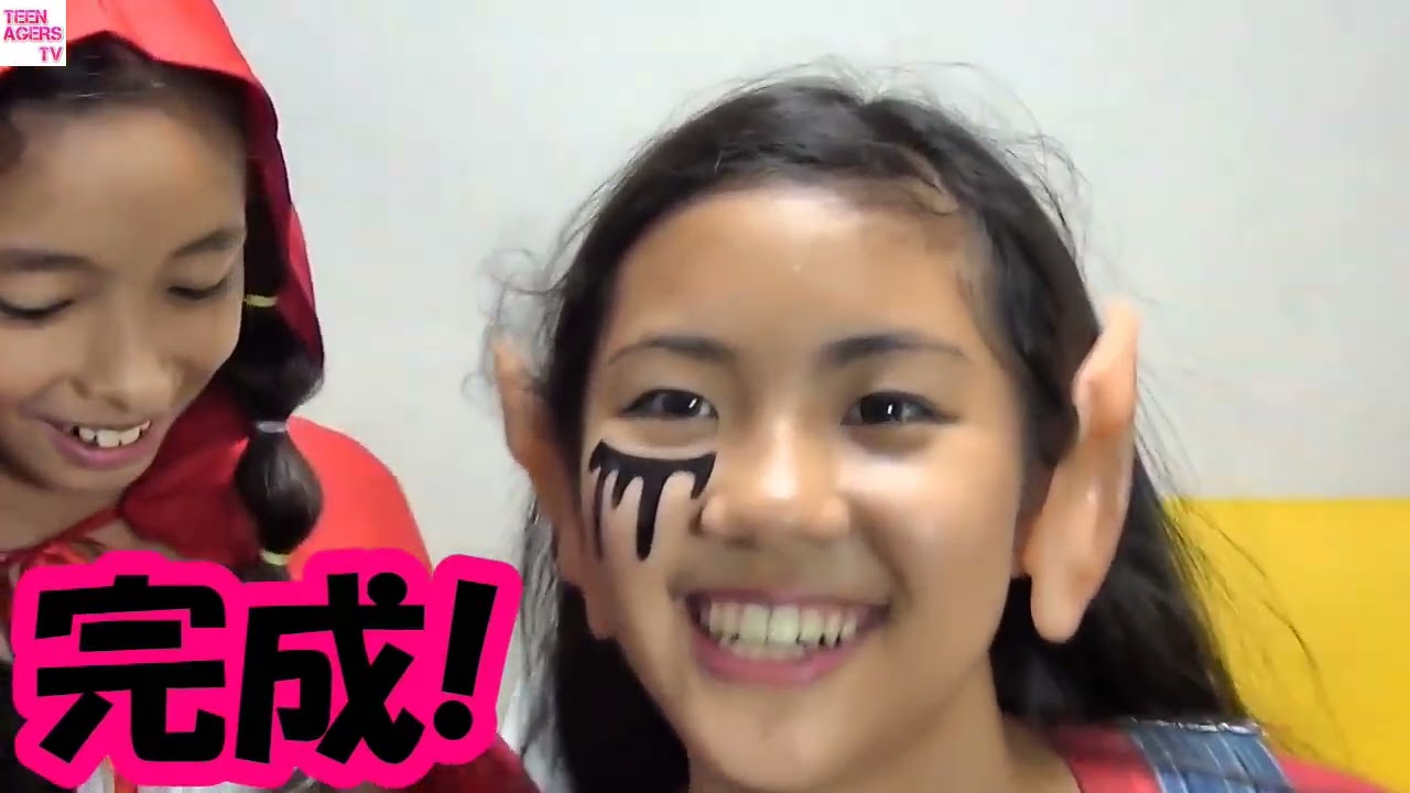 【小学生】 超簡単！ハロウィン変身100均グッズいろいろ♡