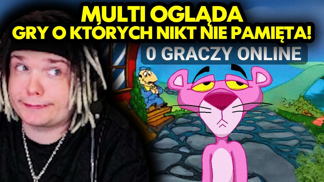 MULTI ogląda GRY O KTÓRYCH NIKT NIE PAMIĘTA!