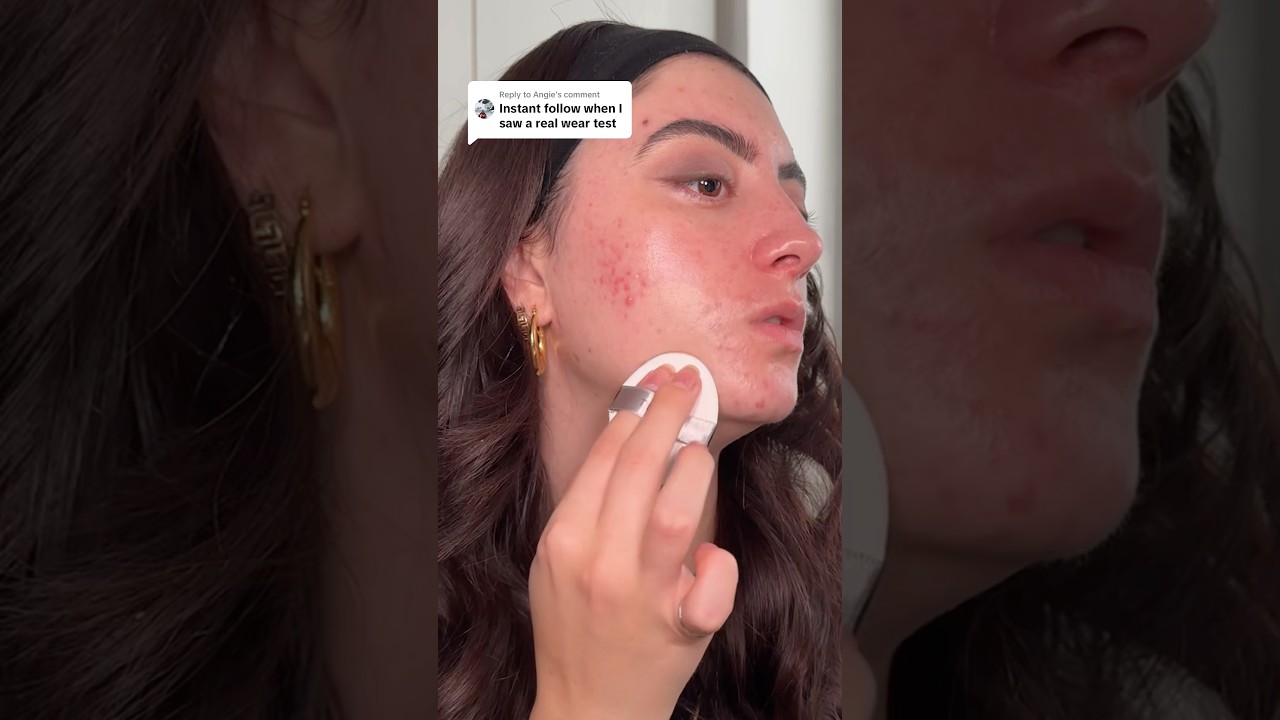 SKIN LIKE CUSHION FOUNDATION?! Tirtir Silver Cushion Wear Test😍 #beautytips #makeuptutorial