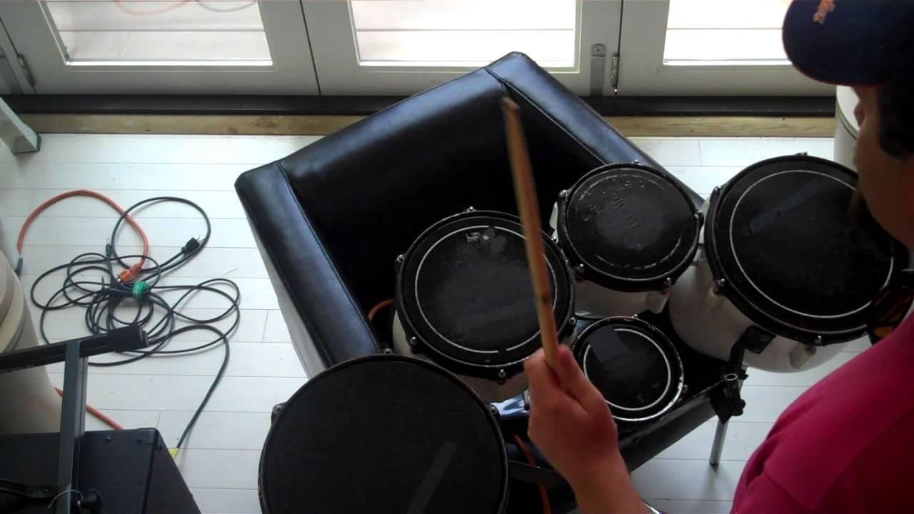 Tobin Wagstaff Drum lessons:  We Will Rock You Tenors