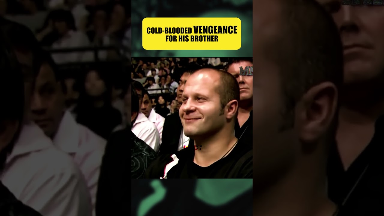 Fedor DESTROYED the Man Who Crushed His Brother #shorts #mma #fedoremelianenko