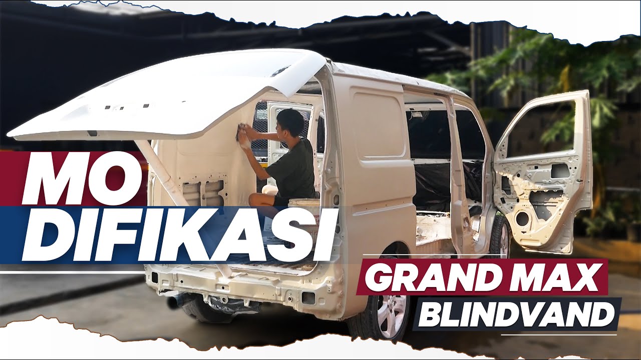 MODIFIKASI GRANMAX BLINDVAN,6 BIAYA GA TERLALU MAHAL MOBIL KERJA BISA JADI KEREN