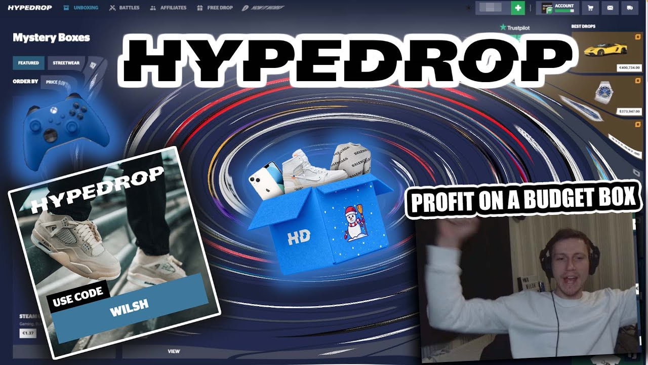 HYPEDROP BATTLES *PROFIT* on *BUDGET MYSTERY BOXES*