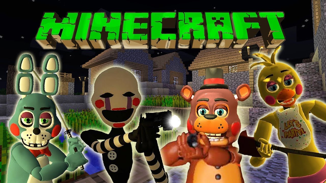 ¡LA PATRULLA ANIMATRÓNICA DE FNAF EN EL MUNDO DE MINECRAFT! 😲 *Más Peligroso que Nunca*