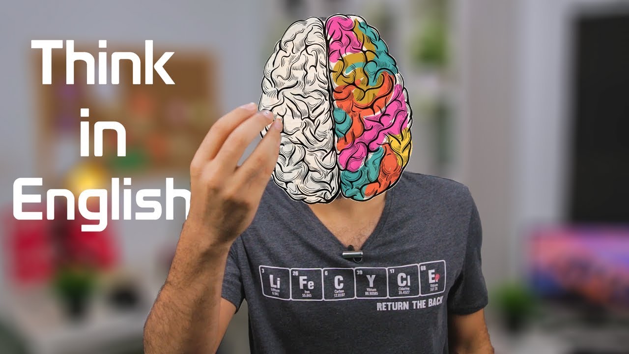 كيف تفكر باللغه الانجليزيه ؟