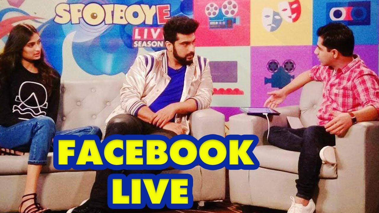 Арджун Капур и Атия Шетти в Facebook Live for Mubarakan с Манишем Батавией | SpotboyE