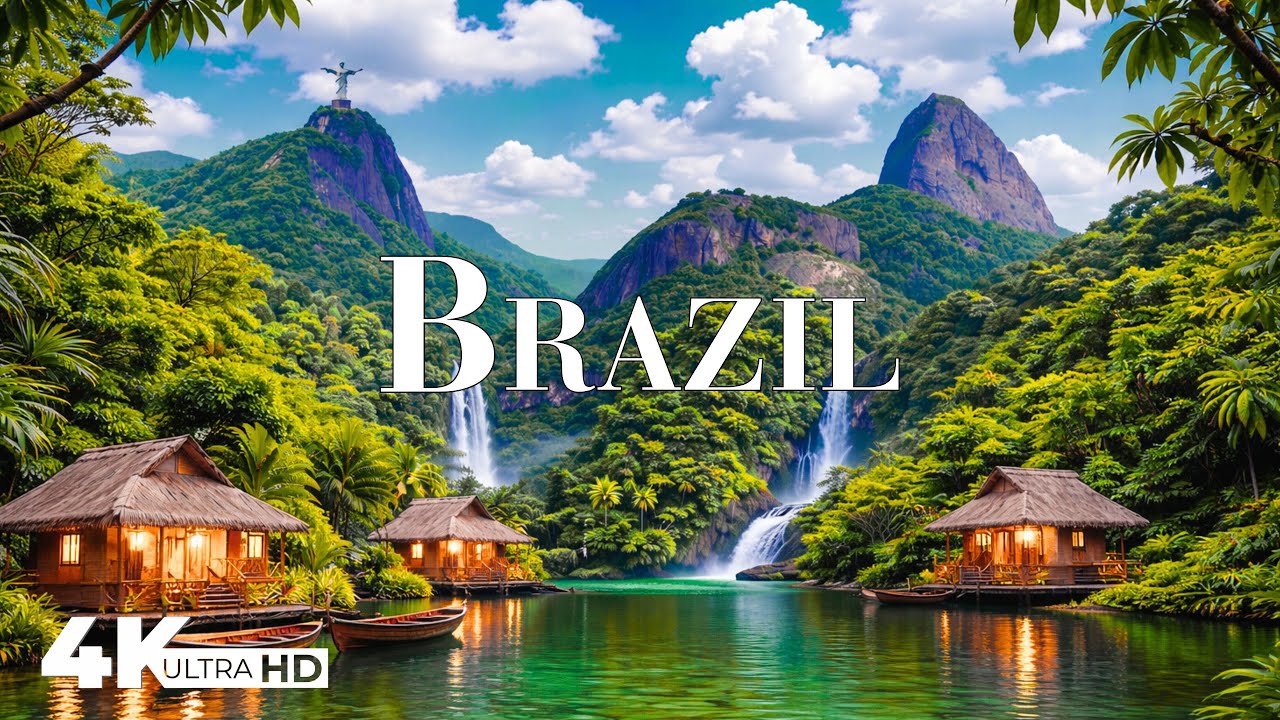 Brazil in 4K – Incredible Scenes & Hidden Gems With Inspiring Music.
