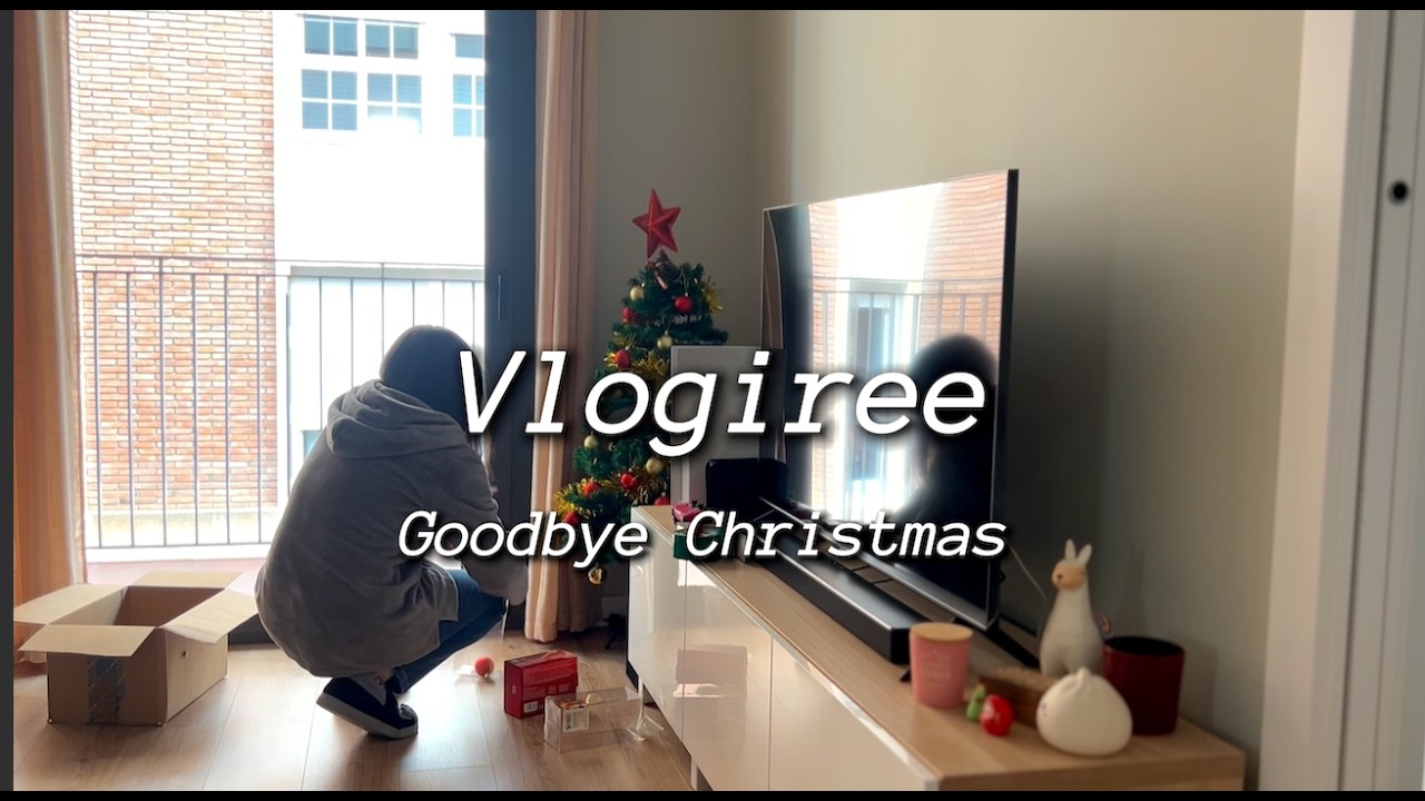 Despidiendo la Navidad 🎄 Rutina de orden y calma [Vlog silencioso] [activa subtítulos]