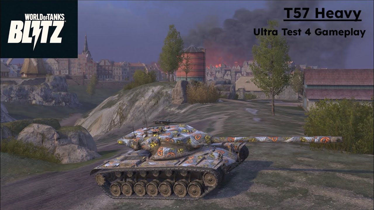 WoT Blitz: Reforged Update - Ultra Test 4 // T57 Heavy