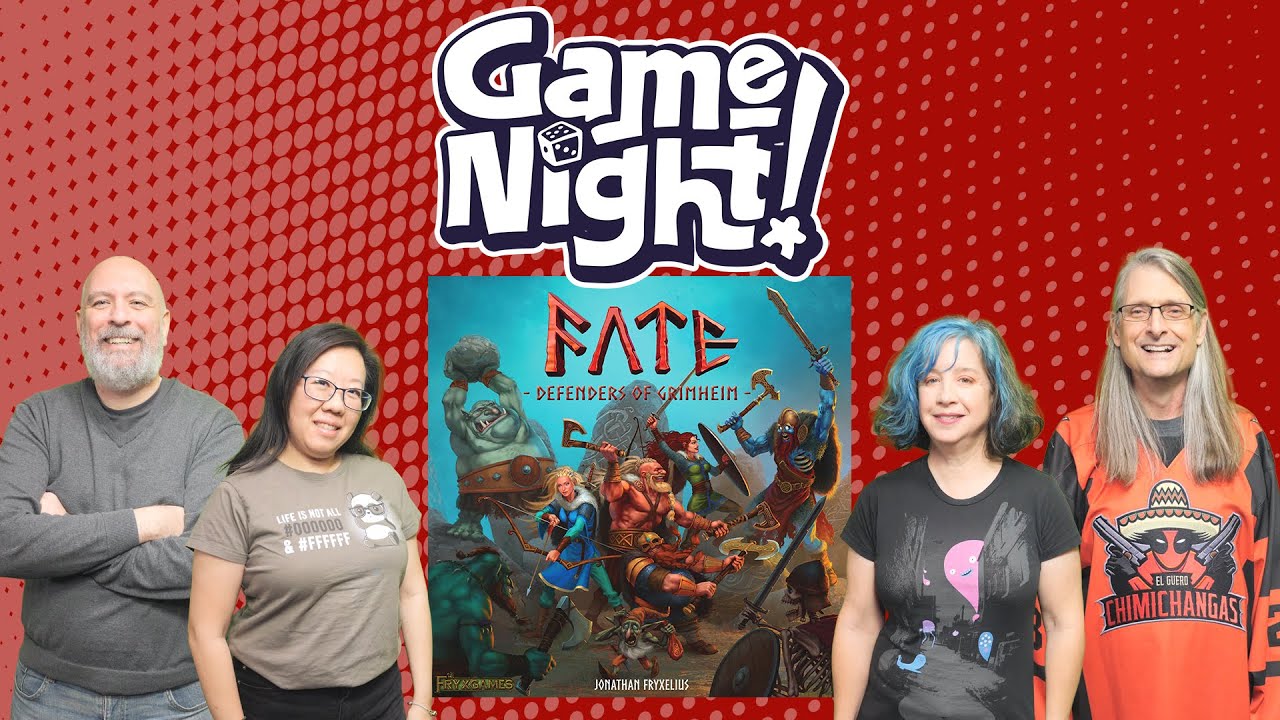 Fate: Defenders of Grimheim - GameNight! Se13 Ep23 - How to Play & Playthrough