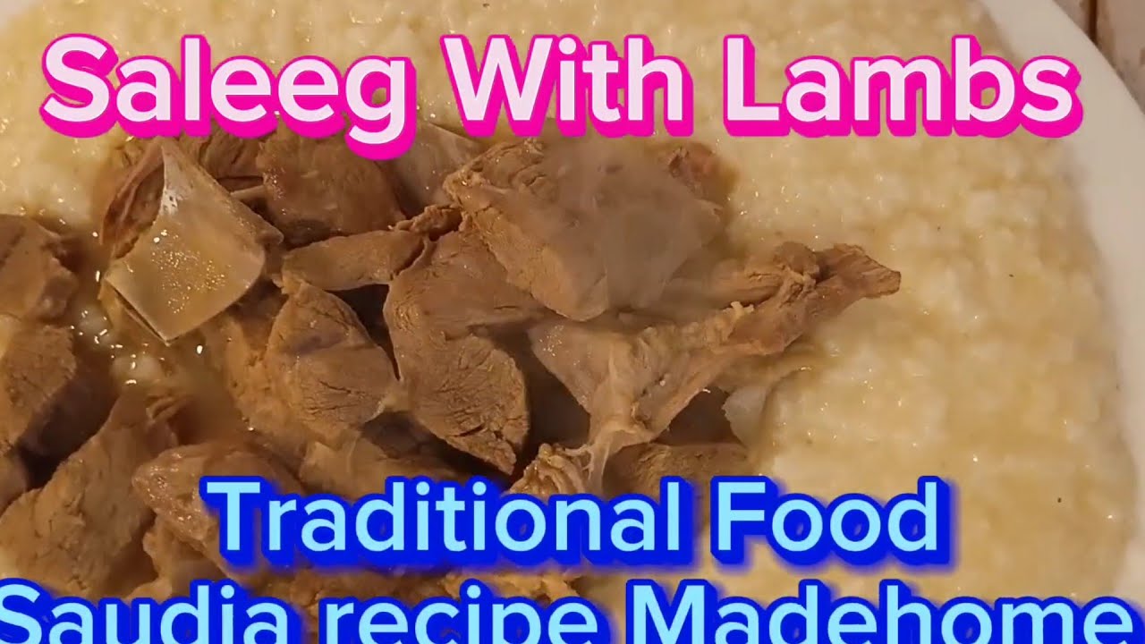 Saleeg With Goat Lamb Saudia Recipe Madehome very Easy way! to Cooking @faizahvlog5678