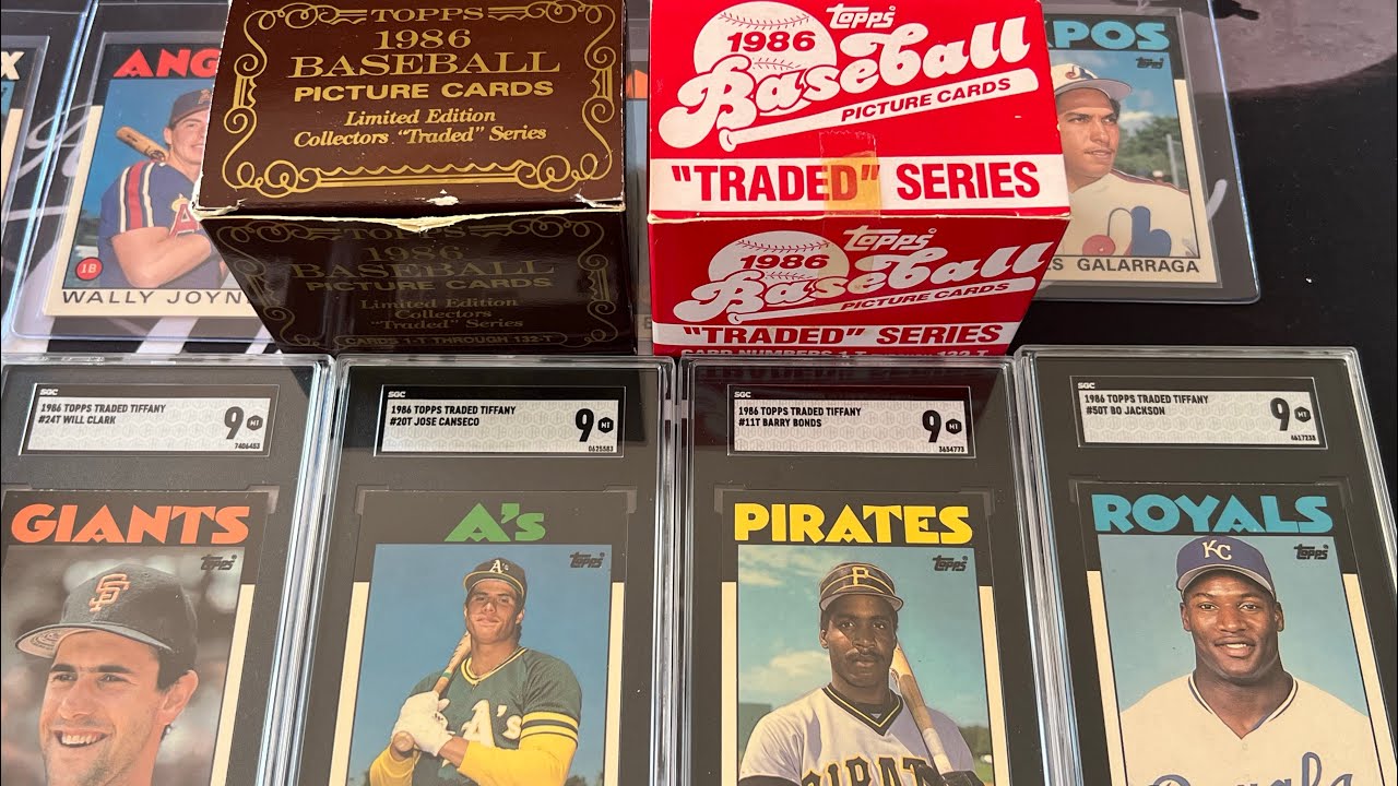 Junk Wax Gold - 1986 Topps Traded Tiffany Set