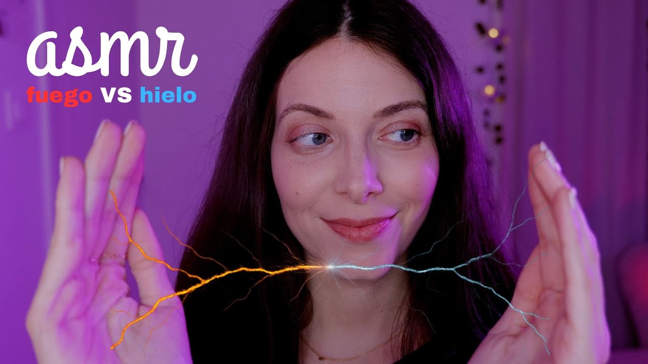 ASMR HOT & ICE mis manos justo EN TU CARA