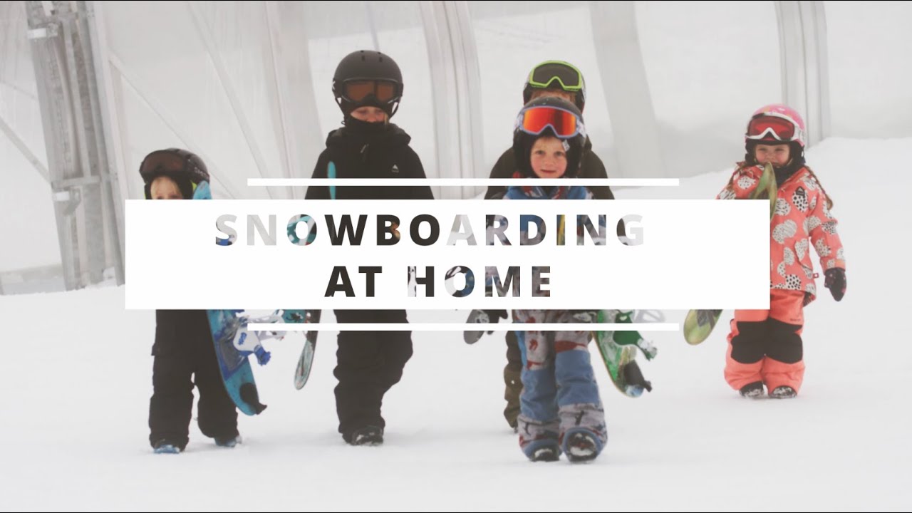 FIS SnowKidz: Snowboarding at Home