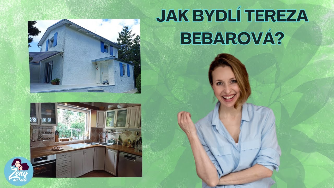 Jako v řecké cukrárně. Bydlení herečky Terezy Bebarové plné barev, modrých okenic i umění