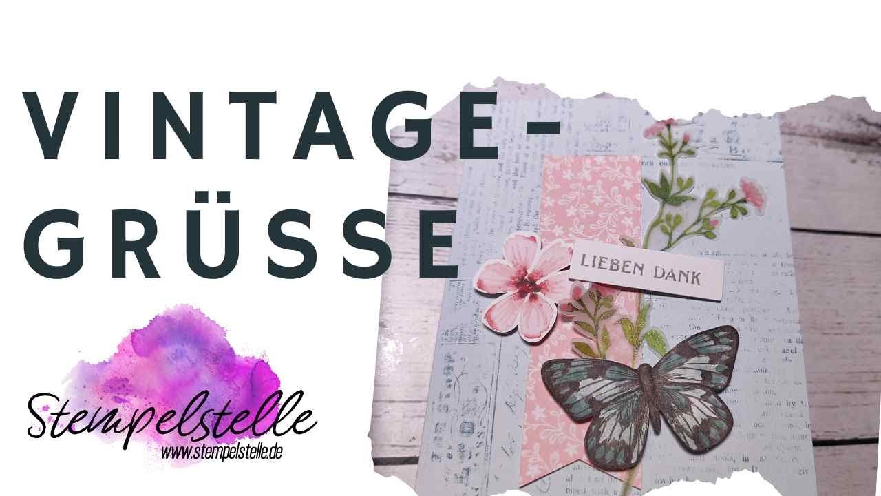 Vintage Grüße von Stampin´ Up (165009)