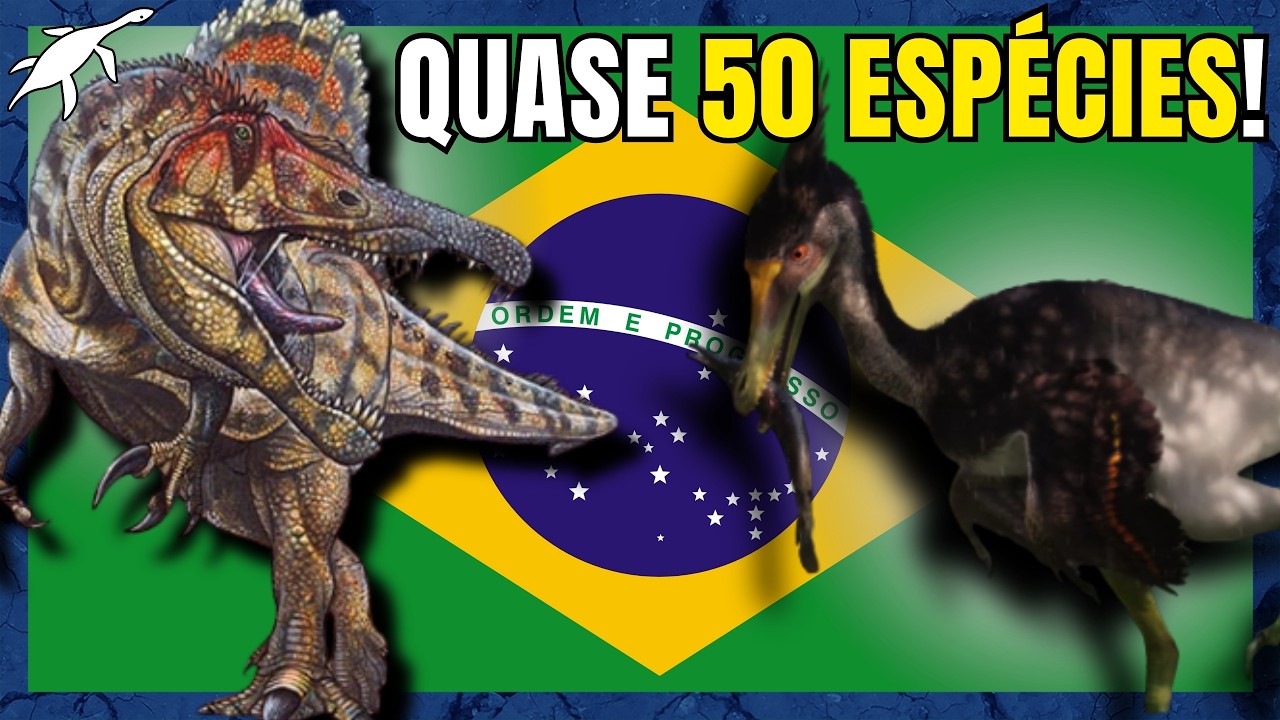 TODOS os DINOSSAUROS BRASILEIROS