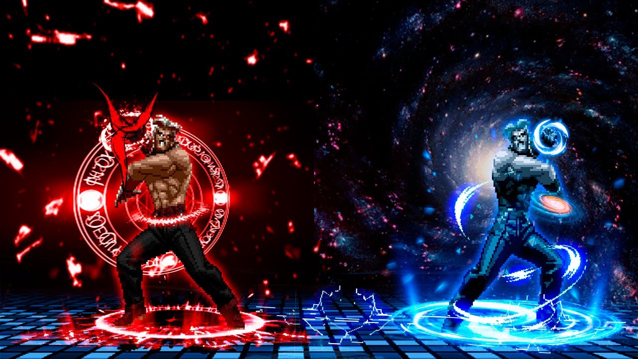 KOF MUGEN SASIN VS GALACTIC RUGAL!