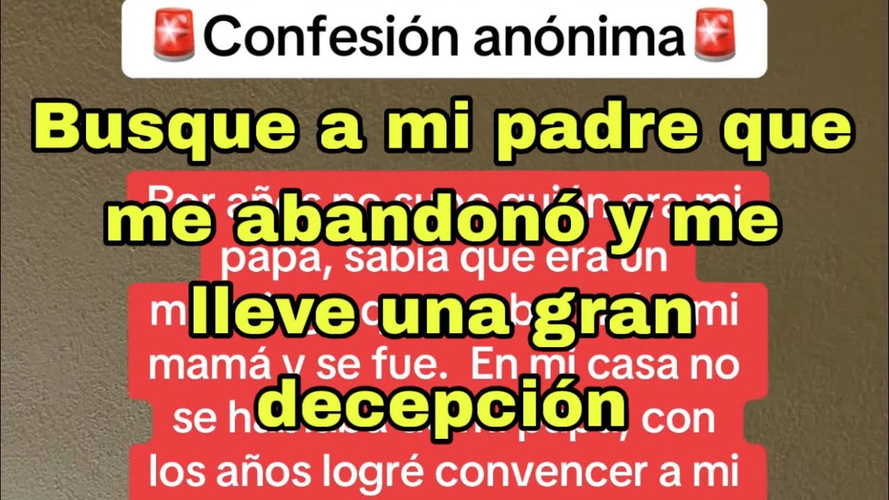 Mi padre me abandonó de pequeño y lo conocí años después- Chisme Completo 