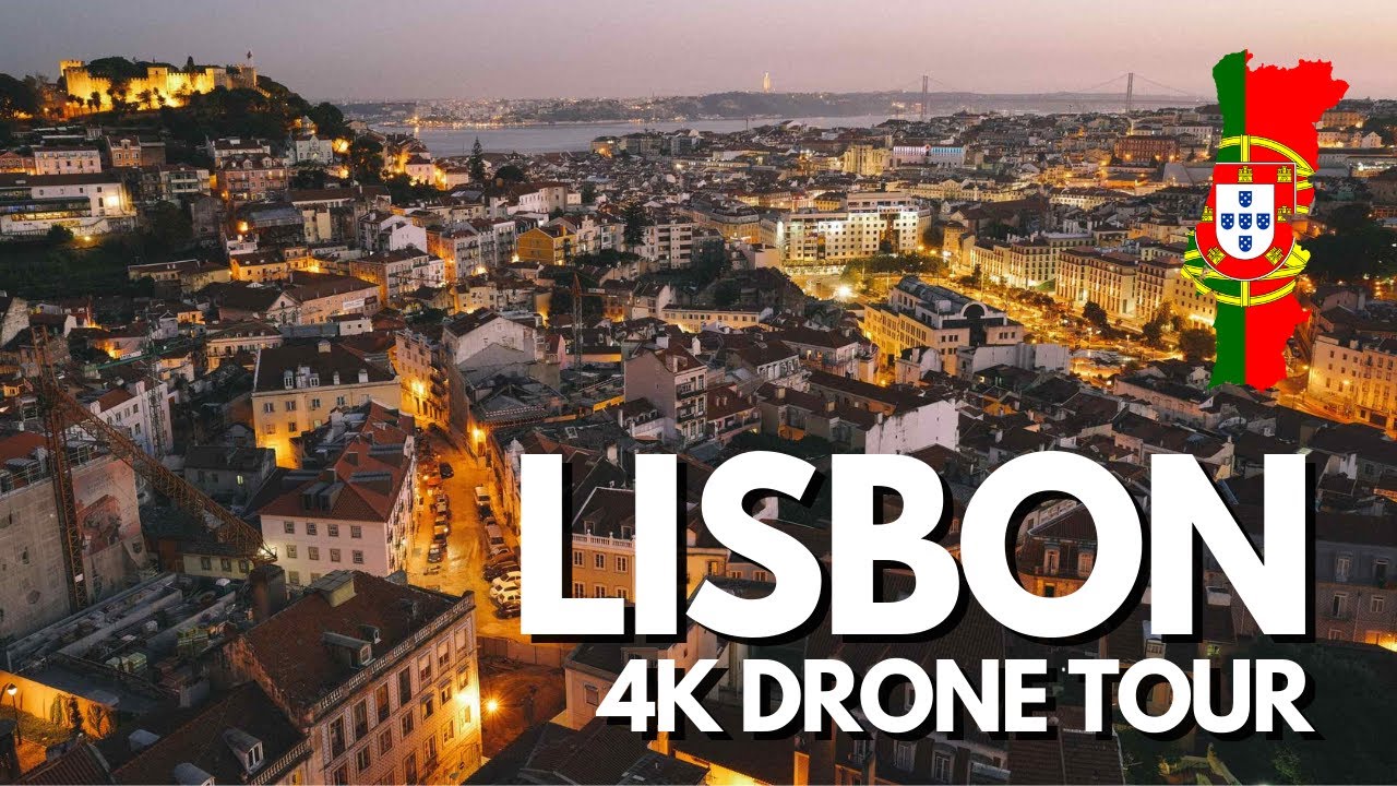 DRONE TOUR &bull; LISBON, PORTUGAL 🇵🇹 &bull; 2023 &bull; 4K