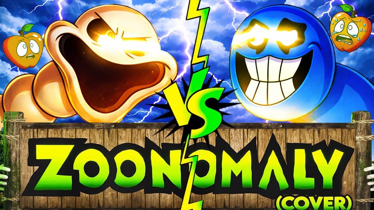 HUNGRY SNAKE vs. BIG WORM - Zoonomaly Theme Song (COVER)