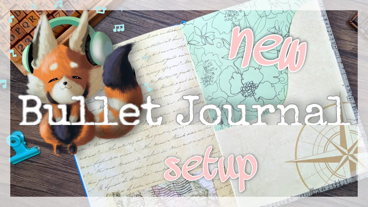 Migrating into a new Bullet Journal I Bujo setup I Bujo Jo