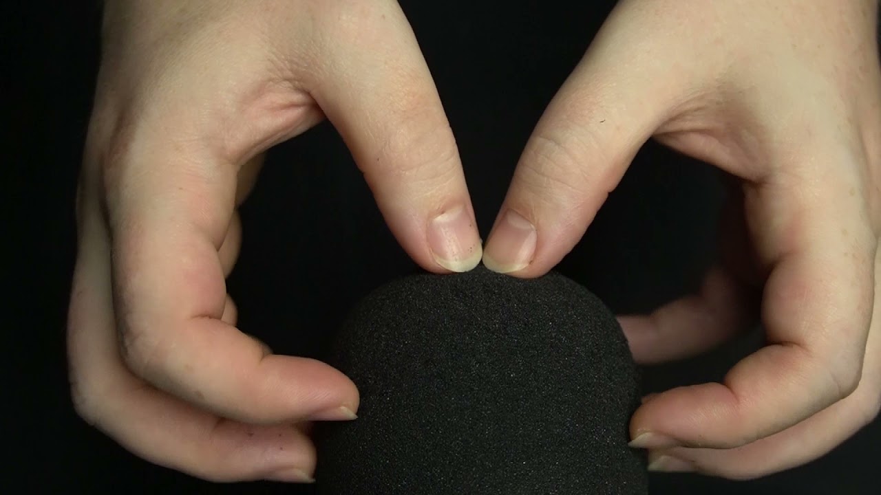 1 Hour Mic Scratching ASMR - No talking, just scratching