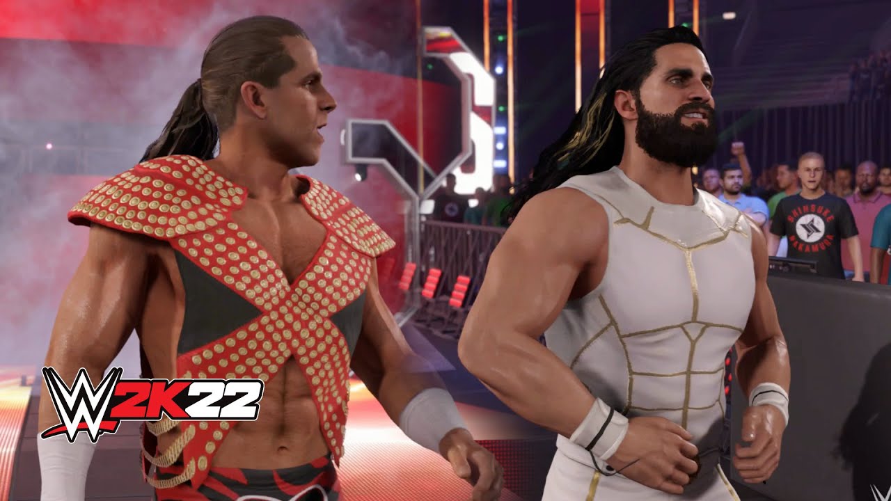 Shawn Michaels Vs Seth Rollins (DREAM MATCH) - WWE 2K22